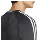 Adidas Ανδρική μακρυμάνικη μπλούζα Techfit Compression 3-Stripes Longsleeve Tee